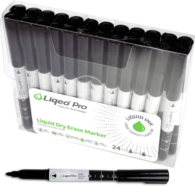 Fine Point Dry Erase Markers